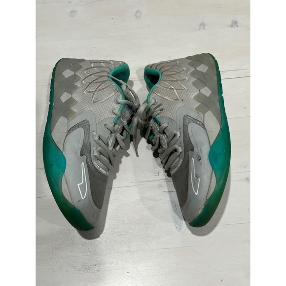 Puma LaMelo Ball MB.01 Lo UFO Grey Teal Basketball‎ Mens Shoes Size 10.5 main image 4